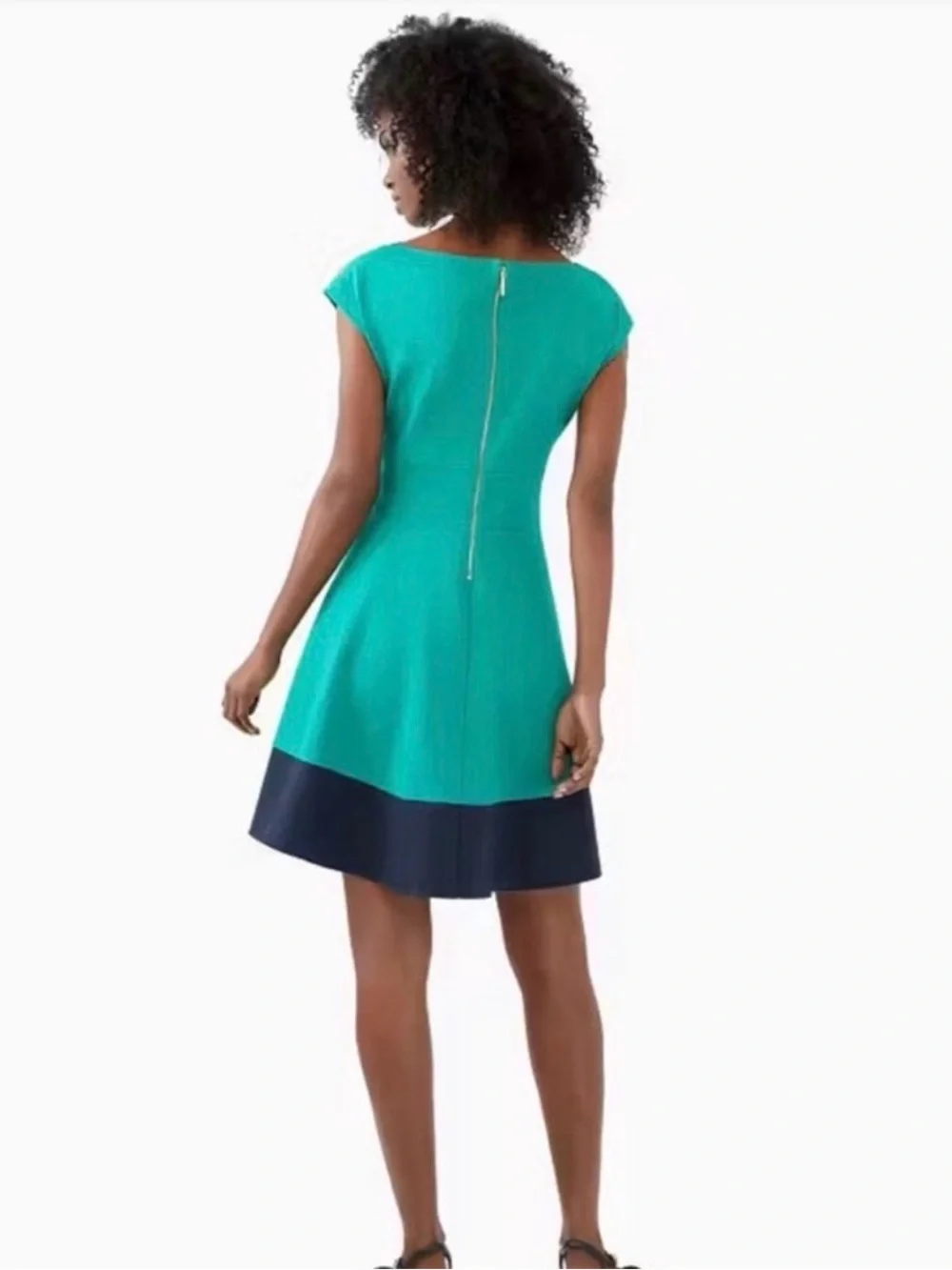 NEW! Kate Spade ♠️ Fiorella Ponte Colorblock Dress Size S